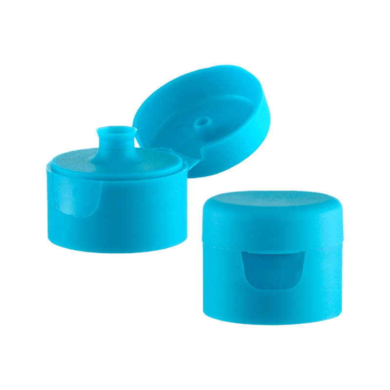 UV proces Plastová flip top cap