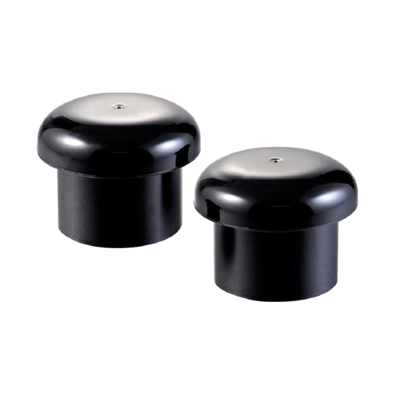 Matný černý plastový šroubovací uzávěr