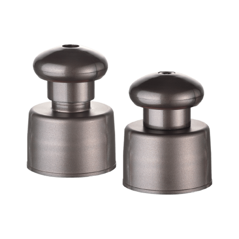 Středně velké plastové víčko push pull