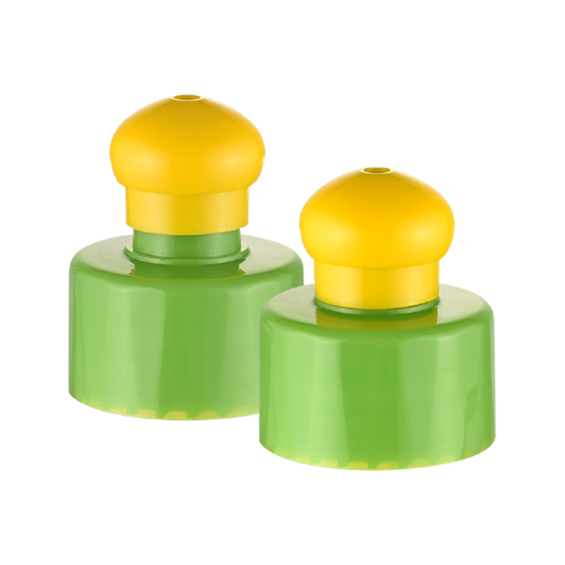 Plastové víčko Push pull pro biomedicínu