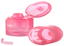 Jaké jsou speciální konstrukce plastového Snap Cap z hlediska prevence úniku a prevence kontaminace?